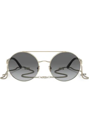 Giorgio Armani Sonnenbrille mit rundem Gestell