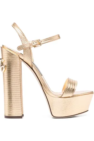 Dolce & Gabbana Sandalen mit Plateau 150mm