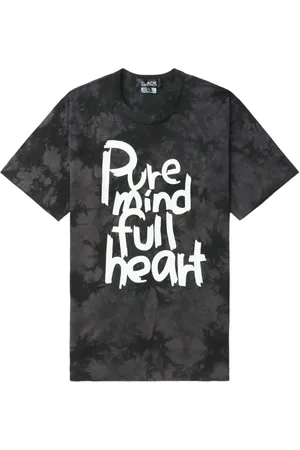Comme des Garçons T-Shirt mit Batikmuster