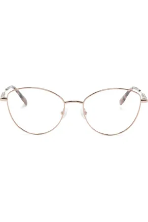 Lacoste Runde Brille in Schildpattoptik