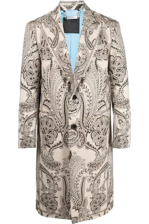 Philipp Plein Mantel mit Paisleymuster