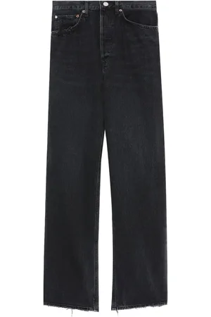 AGOLDE Halbhohe Wide-Leg-Jeans