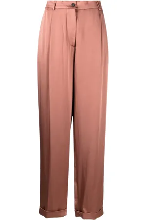 Tom Ford Satinhose mit weitem Bein