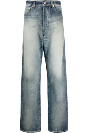 Kenzo Asagao Straight-Leg-Jeans