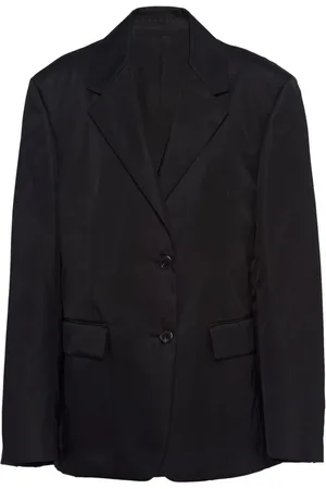 Prada Einreihige Re-Nylon Jacke