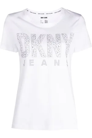 DKNY Langarmshirt mit Nieten