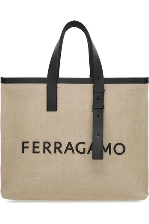 Salvatore Ferragamo Shopper mit Logo-Prägung