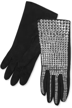 Philipp Plein Handschuhe mit Kristallen