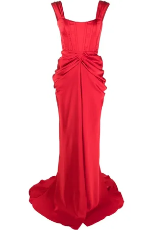 Ana Radu Gerafftes Abendkleid