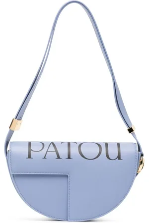 Patou Schultertasche mit Logo-Print