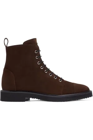 Giuseppe Zanotti Schnürstiefel aus Wildleder