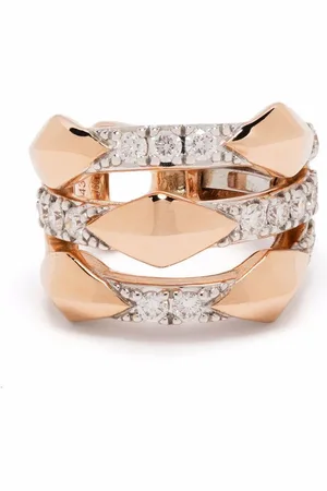 Tirisi 18kt Monte Carlo Ear Cuff aus Rotgold mit Diamanten