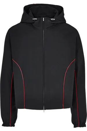 Salvatore Ferragamo Leichte Jacke mit Kontrastpaspeln