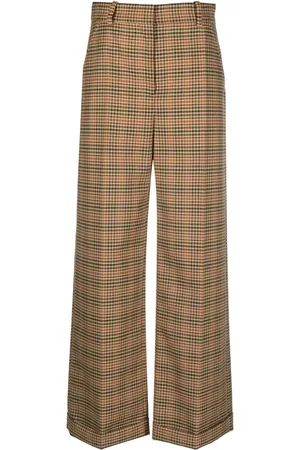 Kenzo Weite Hose mit Karomuster