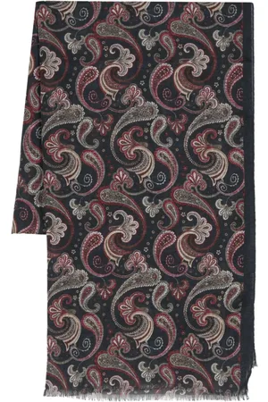 Kiton Schal mit Paisleymuster