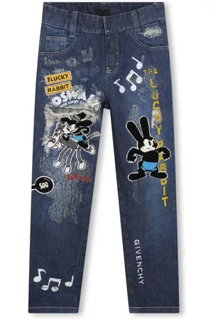 Givenchy X Disney Straight-Leg-Jeans