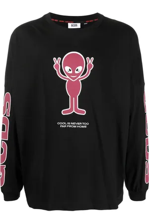 GCDS T-Shirt mit Logo-Print