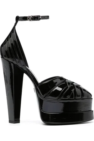 Roberto Cavalli Pumps mit Lackoptik 155mm