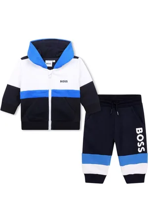 HUGO BOSS Jogginganzug in Colour-Block-Optik