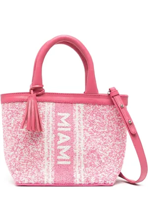 De Siena shoes Shopper mit Perlen