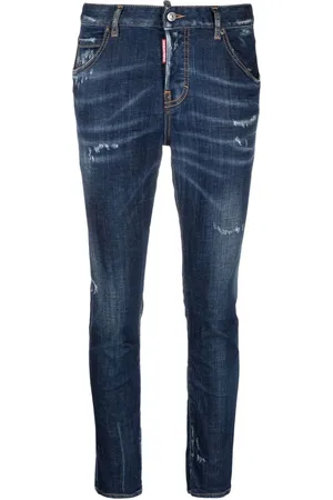 Dsquared2 Halbhohe Skinny-Jeans
