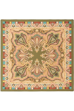 Etro Einstecktuch aus Seide mit Print