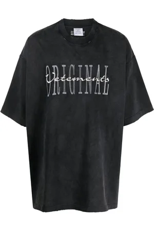 Vetements T-Shirt mit Logo-Print