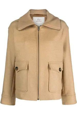 Woolrich Jacke mit geripptem Kragen