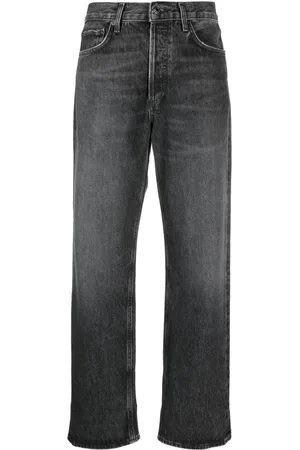 AGOLDE Cropped-Jeans mit hohem Bund