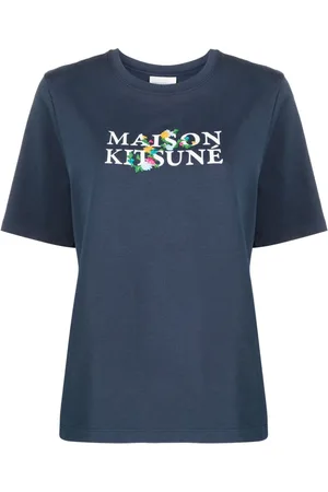 Maison Kitsuné T-Shirt mit Logo-Print