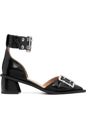 Ganni Pumps mit Schnalle 50mm