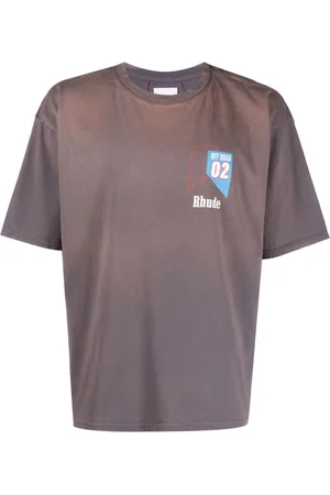 Rhude T-Shirt mit "O2 Off-Road"-Print