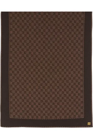 Balmain Schal mit Monogrammmuster