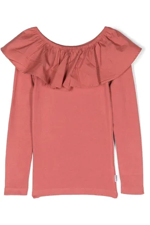 Molo Renate T-Shirt mit Rüschenkragen