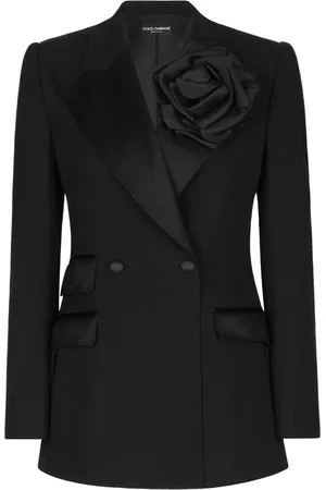 Dolce & Gabbana Blazer mit Blumenapplikation
