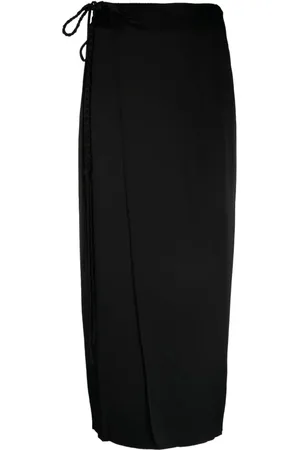 Nanushka Wickelrock aus Satin