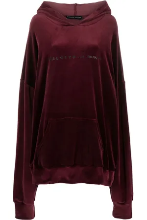 Barbara Bologna Hoodie mit Slogan-Print