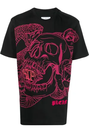 Philipp Plein T-Shirt mit Schlangen-Print