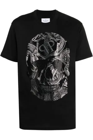 Philipp Plein T-Shirt mit Schlangen-Print
