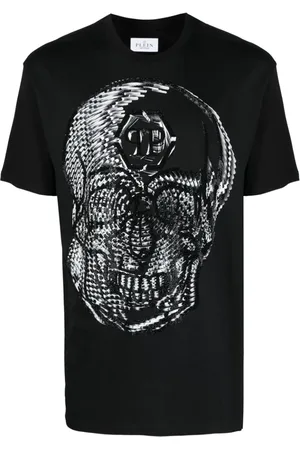 Philipp Plein T-Shirt mit Totenkopf-Print