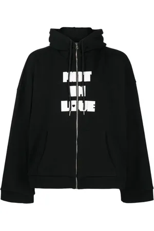 Natasha Zinko Kapuzenjacke mit Text-Print