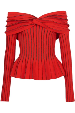 Balmain Schulterfreies Oberteil