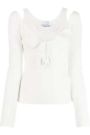 Natasha Zinko Langarmshirt mit Cut-Out