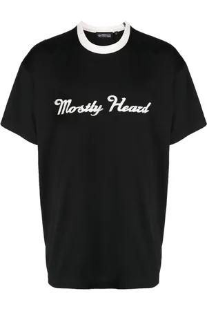 MOSTLY HEARD RARELY SEEN T-Shirt mit Kontrastkragen