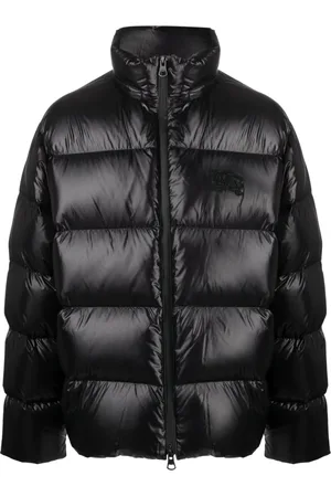 Burberry Gefütterte Jacke mit Ritteremblem