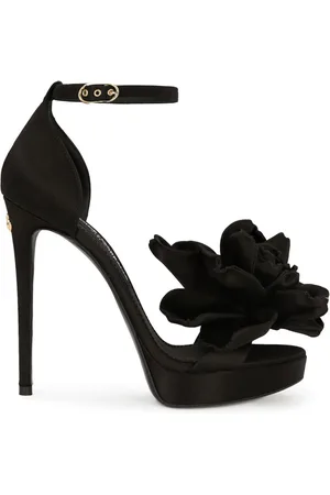 Dolce & Gabbana Sandalen mit Blumenapplikation
