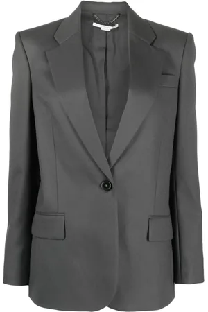 Stella McCartney Einreihiger Flanellblazer