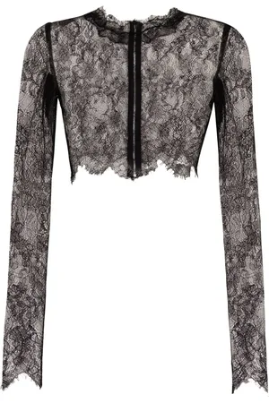 Dolce & Gabbana Transparentes Cropped-Oberteil