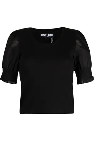 DKNY T-Shirt mit rundem Ausschnitt