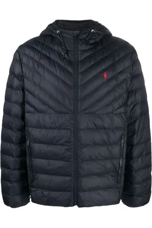 Ralph Lauren Gefütterte Jacke mit Polo Pony
